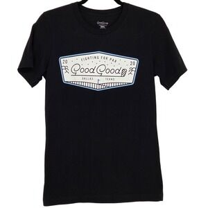 Good Good Golf Men's Small Fighting For Par Dallas TX Black T-Shirt Short Sleeve